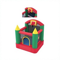 Château gonflable familial Hansenland Classic Jumping House avec écran de projection en tissu Oxford, capacité 3 personnes