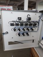 Boîte de contrôle intelligente de pompe à eau industrielle étanche IP65 triphasé 380V Équipement de distribution d'énergie de niveau automatique