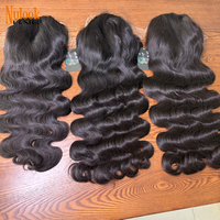 Pelucas de Cabello Humano Virgen Vietnamita al por Mayor, Ondulado Suelto, con Encaje Frontal, Sin Pegamento, Pelucas Frontales de Encaje HD 13x4 para Mujeres Negras