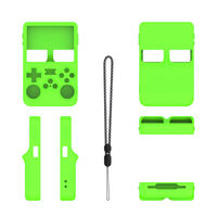 Étui de protection anti-collision NKIWI ABS pour console de jeu portable R36S, housse de protection