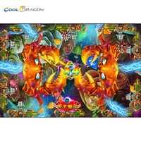 Mesa de Juego de Peces Cool Dragon CD-001-688 para 10 Jugadores, Máquina de Juego de Peces de 86 Pulgadas, Ocean King 3, Dinosaur Strike, Multiplicador, Personalizable