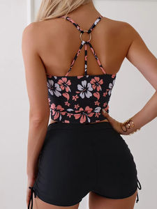 Traje de Baño Sexy para Mujer al por Mayor 2026, Bikini de Moda con Estampado para Vacaciones en la Playa, 1 Pieza, Impermeable, de Secado Rápido, 100% Poliéster - Product Image 3