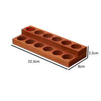 Artisanat en bois, Boîtes en bois, Panneaux muraux, Étagère de rangement durable pour huiles essentielles, Plusieurs styles, Présentoir de comptoir pour huiles essentielles Doterie