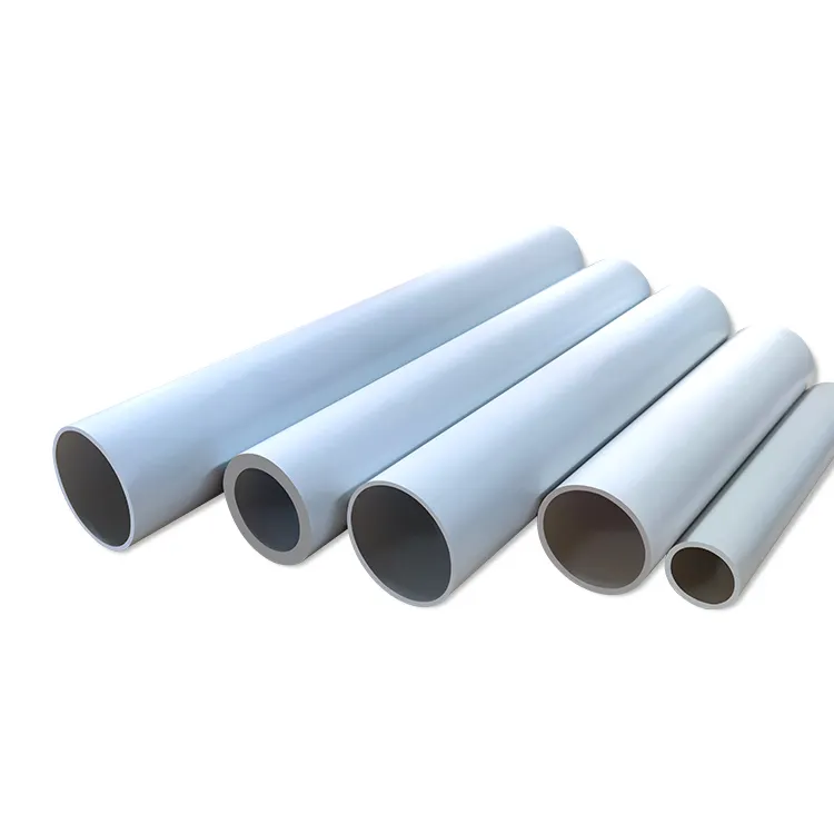 Customized Full Size PVC Pipes Anti-Corrosion pvc conduits for Drainage System with Cutting and Moulding Processing Services