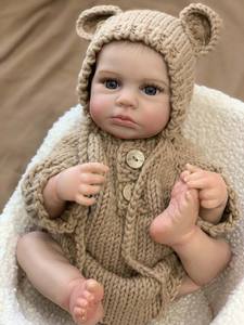 Muñeca <span class=keywords><strong>de</strong></span> Vinilo Alemana R&B Rebirth Body Pull, Mini Muñeca <span class=keywords><strong>de</strong></span> Juguete <span class=keywords><strong>de</strong></span> <span class=keywords><strong>Silicona</strong></span> Barata para Recién Nacidos, 17 cm - Product Image 5