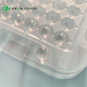 Lentille sphérique en verre saphir optique de précision FELIX 1-16 mm pour la lecture de codes-barres, personnalisable OEM, parallélisme de 2 secondes d'arc, 30 arcs - Product Image 4