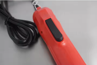 Capsuleuse électrique semi-automatique portable avec moteur à engrenages pour l'emballage de boissons et d'aliments