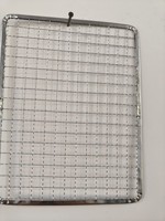 Grille de barbecue portable de 22 cm / Webber, pour le camping en plein air, barbecue au charbon de bois jetable, maille métallique