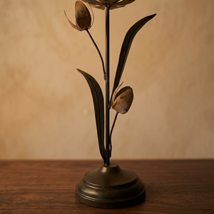 Candelabro de Hierro con Diseño de Tulipán para Decoración del Hogar - Product Image 4