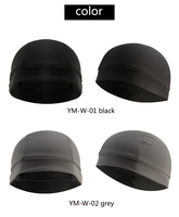 Gorro de Ciclismo y Fútbol, Transpirable, Absorbente de Sudor, Forro para Casco, Gorro de Running para Hombre y Mujer