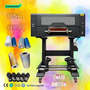 A3 Uv-Dtf-Drucker Heißfolienprägung Etikettendrucker Kristall-Aufkleber Uv-Dtf-Bilddrucker mit lack 30 Cm Uv-Dtf-Druckmaschine