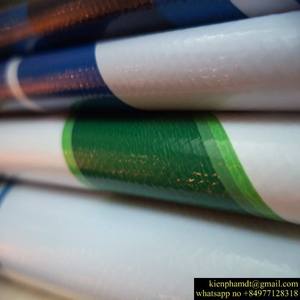 Heavy Duty PVC Tarpaulin Polyester Fabric Waterproof UV Resistant Material for Tent Canopy Awning Truck Cargo <b>Cover</b> - Product Image 3