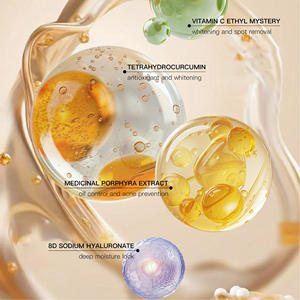 FSMF usine dernier Curcuma bio nettoyant pour le visage acide hyaluronique crème hydratante contre l'acné ensemble <span class=keywords><strong>de</strong></span> soins <span class=keywords><strong>de</strong></span> <span class=keywords><strong>la</strong></span> peau pour une utilisation jour <span class=keywords><strong>nuit</strong></span> pour - Product Image 2
