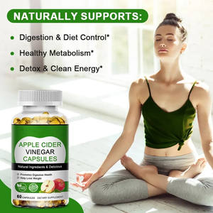 โอลิลี่สลิมมิ่งแคปซูลสำหรับผู้ใหญ่ไม่ใช่สำหรับหญิง<span class=keywords><strong>ตั้ง</strong></span><span class=keywords><strong>ครรภ์</strong></span>น้ำส้มสายชูแอปเปิ้ลไซเดอร์ - Product Image 5