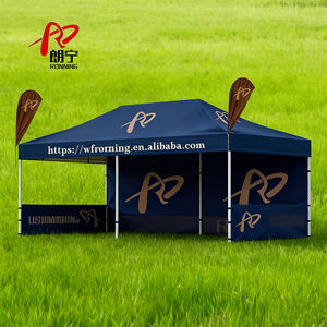 RONNINGSTAR 3X6 مخصصة للبيع بالجملة خيمة تجارية 40 في أكسفورد من الألومنيوم شديدة التحمل خيمة مخصصة 10x20 - Product Image 1