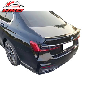 Alerón Trasero Estilo IKON en Negro Brillante para BMW Serie 7 G12 2016-2022 - Product Image 2