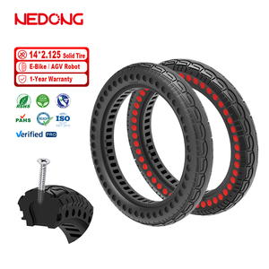 Pneu Sólido Tubeless NEDONG 14x2.125 para BMX/E-<span class=keywords><strong>bike</strong></span>/Bicicleta de Estrada - Sem Manutenção, Antipunctura, Com Sulcos - Product Image 2