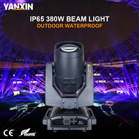 Projecteur mobile Sharpy Beam professionnel 380W IP65 étanche DMX512 pour scène extérieure, DJ, discothèque, spectacle en direct