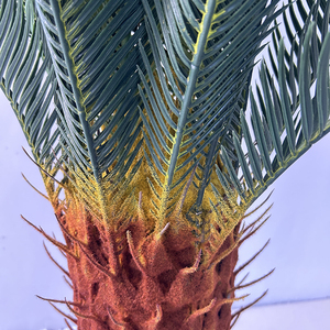 Chất lượng cao Nhân Tạo Xanh nhân tạo cycad chậu cây màu xanh lá cây nhiệt đới cây cọ trang trí Giáng sinh nhân tạo cây - Product Image 6