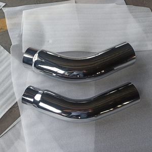 Tubo de Escape de Alta Calidad de 5-8 5-7 5-6 Pulgadas, Silenciador, Codo de Escape Cromado de 45 Grados, Puntas para Sistema de Escape - Product Image 5