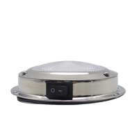 Plafonnier LED Xiamen Sunshine Marine 304 SS 12VDC 272LM, lampe intérieure à économie d'énergie pour bateau/yacht/kayak/accessoire nautique