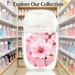 Travel Size 29ml Mini Pocket Waterless Hand Sanitizer Gel With Silicone Hanging Holder - Product Image 5
