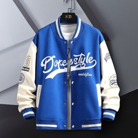 Veste de baseball décontractée INS Hip Hop, coupe ajustée, uniforme de baseball unisexe, blousons bomber pour hommes, tendance jeunesse 2023, vêtements universitaires, automne