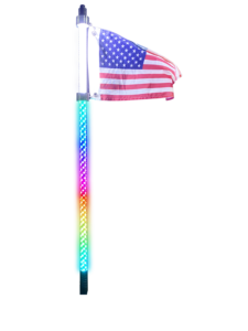 ไฟแส้ LED 3/4/5/6FT สีไล่ล่าฝันสำหรับแล่นเรือใบและ ATV UTV off-road - Product Image 6