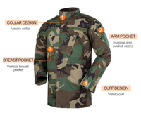 Vêtements tactiques de plein air, uniforme ACU de Camouflage de Jungle d'océan