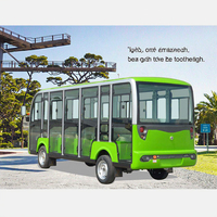 Vente chaude LETSING Bus électrique touristique 14 places, navette fermée, éclairage LED, pour hôpital/zoo/visite nocturne, mini-bus de tourisme