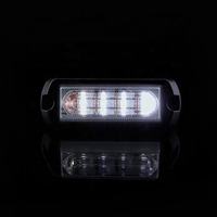 Luz de advertencia intermitente estroboscópica DE EMERGENCIA LED para vehículo montado en superficie SENKEN, luz de señal de doble color