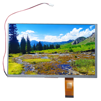 Layar LCD 9 inci HD-MI kustom esp32 dengan driver LVDS, resolusi 1024*600, tampilan penuh dan dapat diregangkan.