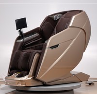 Fauteuil de massage électrique 4D à gravité zéro ZhouQi avec réglage du dossier et fonction shiatsu pour les pieds