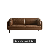 Neues Design Luxuriöses Italienisches Ecksofa-Bezug Echtleder-Schlafsofa Umweltfreundlich für Wohnzimmer und Villa