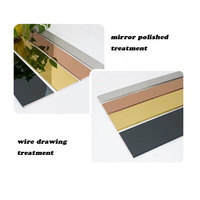 Profil de carrelage métallique, plinthe, revêtement de plinthe, acier inoxydable, imperméable, ligne de décoration de plinthe