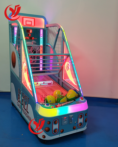 Juego de tiro de baloncesto de Metal que funciona con monedas de Arcade de alta calidad, armario de entretenimiento para niños, pelotas de baloncesto - Product Image 4