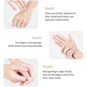 Crème pour les mains hydratante OEM taille voyage, vegan pour les mains très sèches, produits de soin, logo personnalisé, lotion naturelle pour les mains - Product Image 5