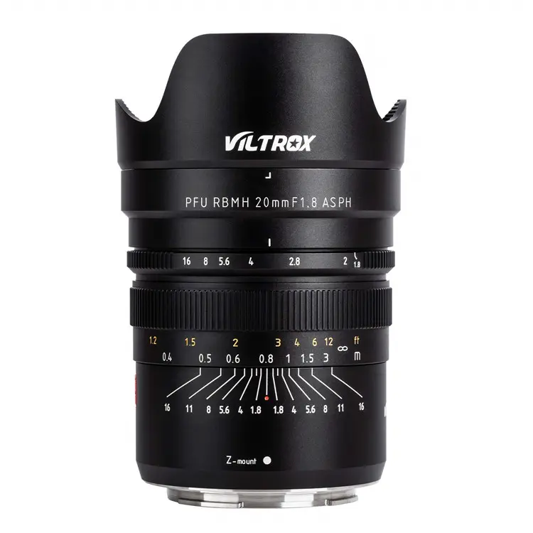 VILTROX 20 مللي متر f1.8 الإطار الكامل واسعة الزاوية الثابتة/رئيس عدسات لنيكون Z جبل المرايا كاميرات Z7 Z6 ، والتركيز اليدوي