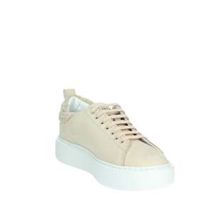 Donna Sneakers W391-SF-TN-BI Chaussures Chunky Beige Doublées de Fourrure Confortables à Porter - Product Image 5