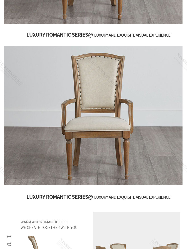 french style nordic family restaurant net red stool designer simple hotel back chair retro dining chair