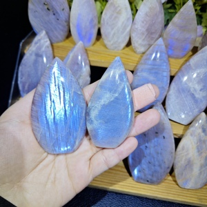 Producto Espiritual <span class=keywords><strong>de</strong></span> Meditación a Precio <span class=keywords><strong>de</strong></span> Fábrica, Decoración <span class=keywords><strong>de</strong></span> Cuarzo Fengshui con <span class=keywords><strong>Piedra</strong></span> Lunar Azul Brillante <span class=keywords><strong>para</strong></span> Regalo - Product Image 2