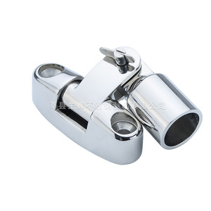 Bisagra de cubierta de acero inoxidable 316 con base oscilante en forma de montaña para toldo de yate, herrajes marinos - Product Image 1
