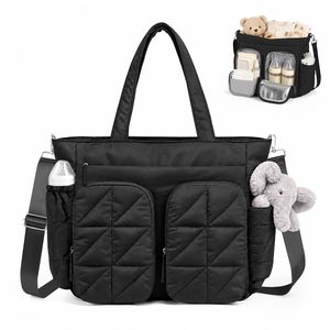 <span class=keywords><strong>Bolsa</strong></span> de Pañales Acolchada, <span class=keywords><strong>Bolsa</strong></span> de Bebé con Bolsillos Aislantes, Resistente al Agua, de Poliéster, Gran Capacidad, Ligera, <span class=keywords><strong>Bolsa</strong></span> de <span class=keywords><strong>Hospital</strong></span> <span class=keywords><strong>para</strong></span> - Product Image 1