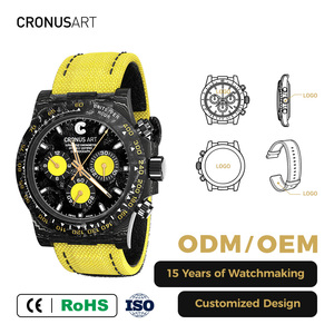 Nouvelle <span class=keywords><strong>montre</strong></span> mécanique en fibre de carbone avec cadran à trois yeux, <span class=keywords><strong>montre</strong></span> de luxe - Product Image 2