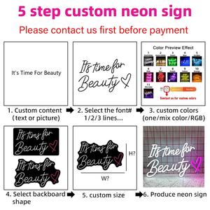 Insegna al Neon LED per la decorazione di <span class=keywords><strong>Hamburger</strong></span>, Pizza, patatine fritte e Hot Dog - Product Image 6