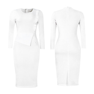 sachin and babi light blue dress White Graduation Dresses | Short, Midi & Long White Grad Dress main image 1