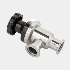 ท่อส่งก๊าซแบบโค้งงอ มุมฉาก แบบแมนนวล สำหรับสุญญากาศสูง รุ่น KF25 304 ทนอุณหภูมิสูง - Product Image 2