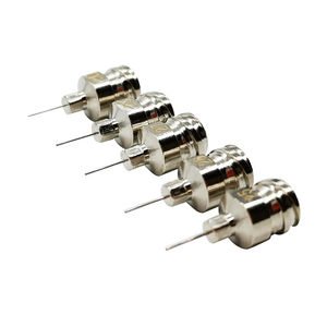 <span class=keywords><strong>1</strong></span>/4インチダブルスレッドディスペンシングニードルおねじステンレス鋼ルアーロックニードル接着剤ディスペンサーシリンジニードル - Product Image 1