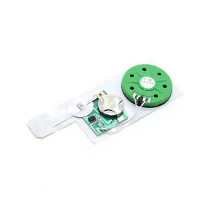 Greeting card sound voice module chip recordable music sound module chip for birthday gift cards