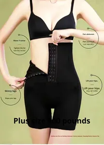 En gros Culotte gainante taille haute pour femme, effet ventre plat, rehausseur de fesses, short de fitness - Product Image 2